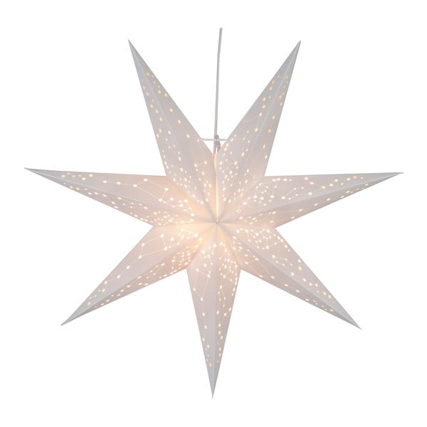 Biała gwiazda świecąca Best Season Paperstar Galaxy, 60 cm