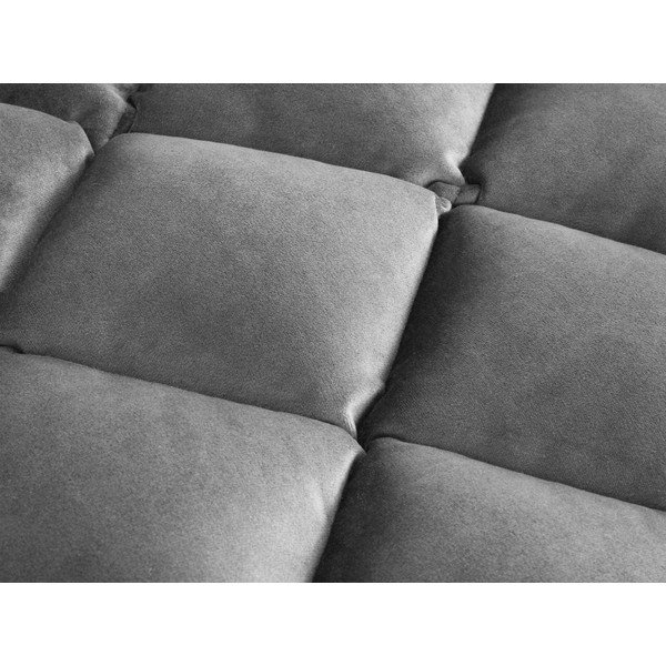 Jasnoszary aksamitny puf Flandrin – Interieurs 86-image-1