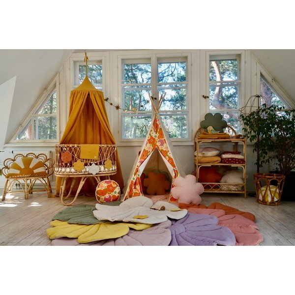 Jasnoróżowa mata do zabawy dla dzieci Powder Rose – Moi Mili-image-4