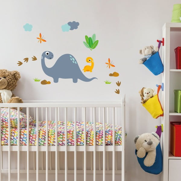 Zestaw naklejek dziecięcych Ambiance Cute Dinosaurus Stickers-image-3