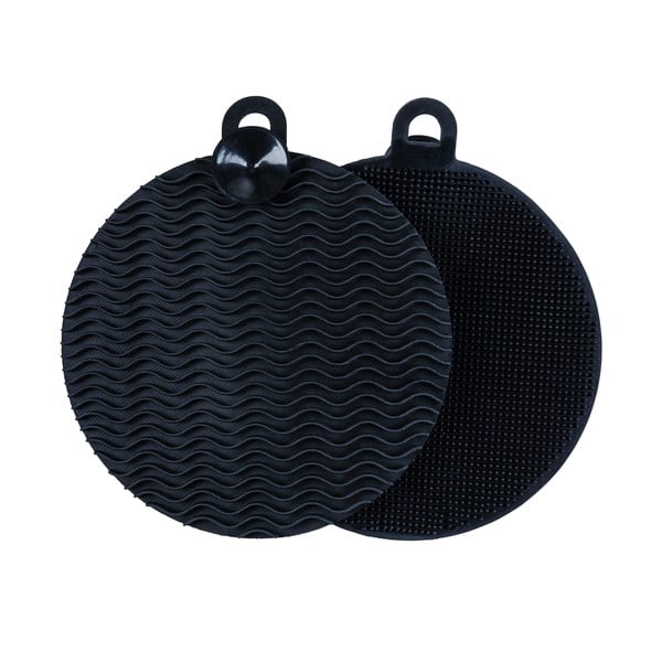 Zestaw 2 silikonowych gąbek do mycia naczyń Wenko Black Outdoor Kitchen-image-2