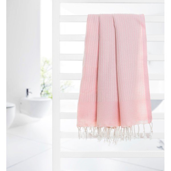 Ręcznik hammam Loincloth, różowy-image-1