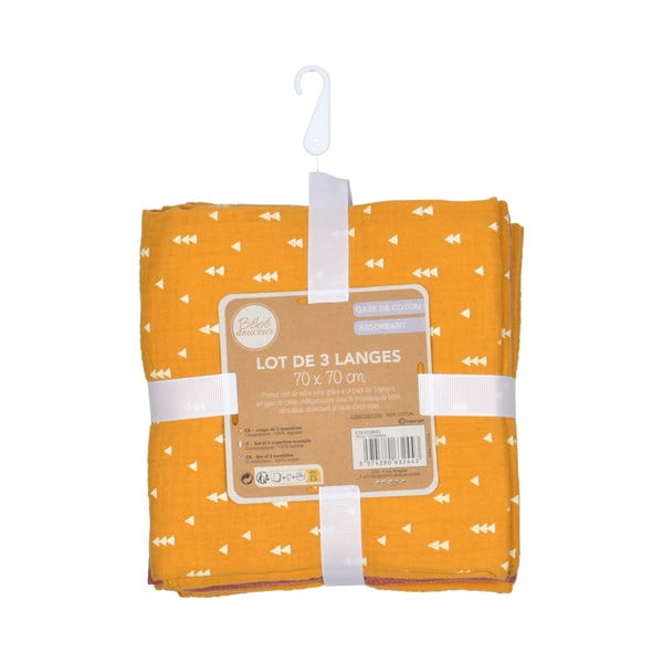 Pieluszki muślinowe 3 szt. – Bébé Douceur-image-4