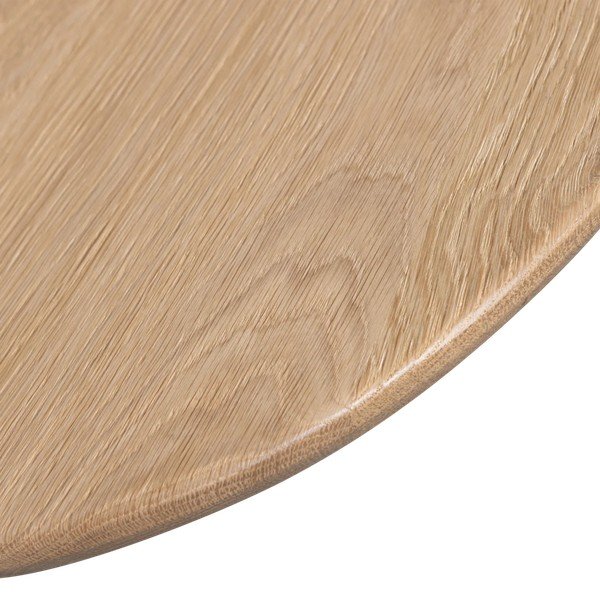 Stół z blatem z drewna dębowego 100x220 cm Tablo – WOOOD-image-2