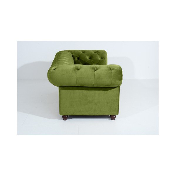 Zielona sofa Max Winzer Orleans Velvet, 196 cm-image-2
