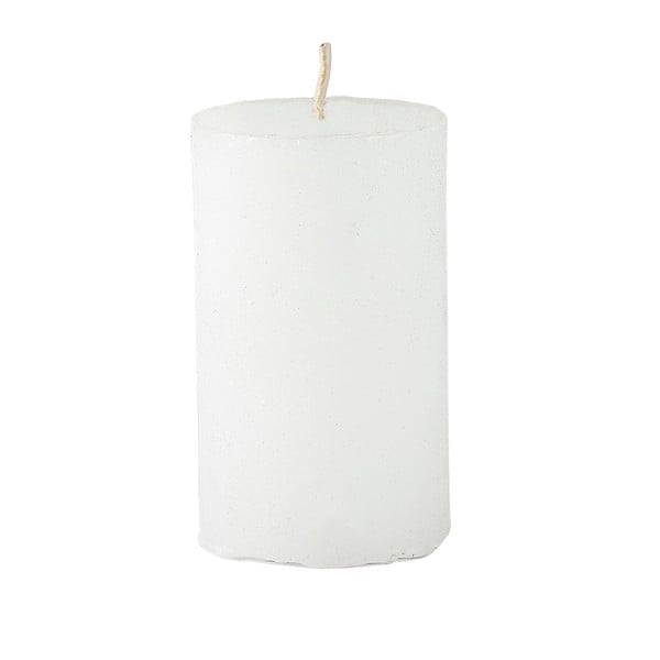 Biała świeczka KJ Collection Konic, ⌀ 6x10 cm