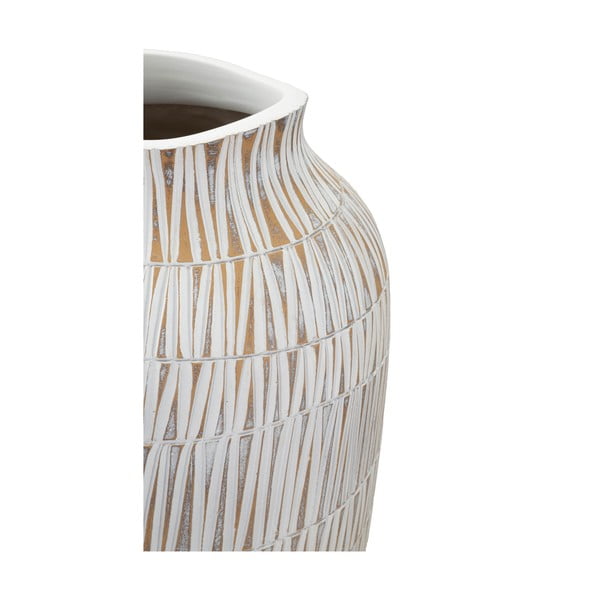 Biały wazon z żywicy polimerowej (wysokość 50 cm) Stiky – Mauro Ferretti-image-4
