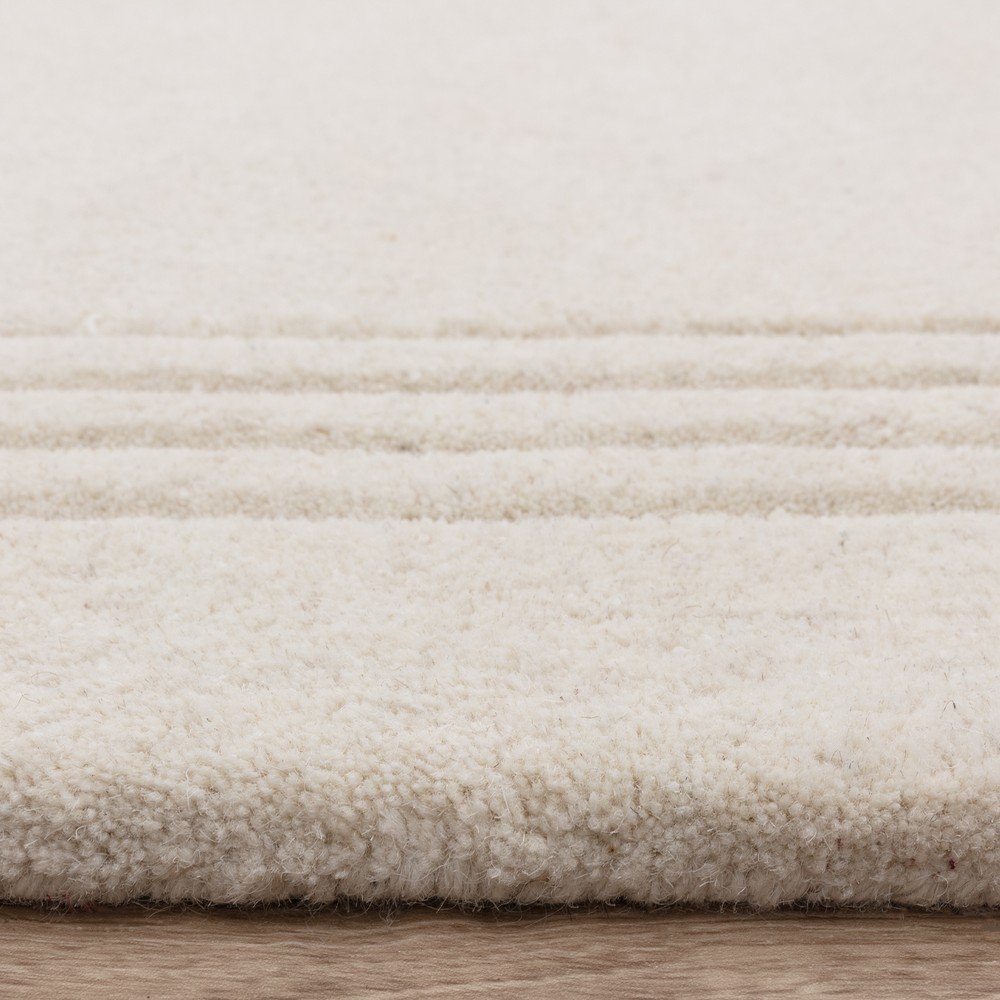 Wełniany dywan tkany ręcznie w kolorze kości słoniowej 120x170 cm Orlo Ivory – Asiatic Carpets (zdjęcie 5)
