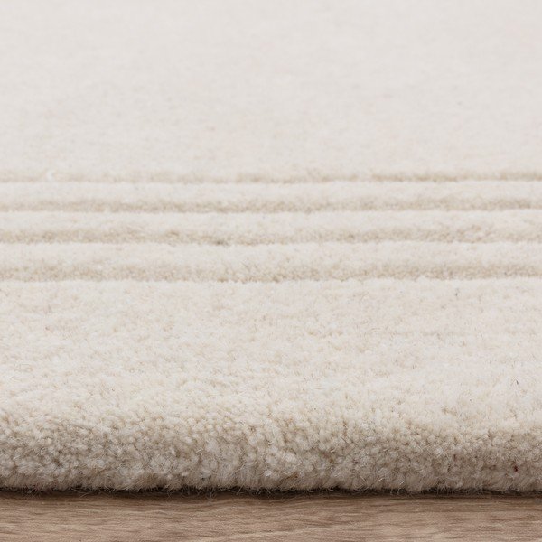 Wełniany dywan tkany ręcznie w kolorze kości słoniowej 120x170 cm Orlo Ivory – Asiatic Carpets-image-4