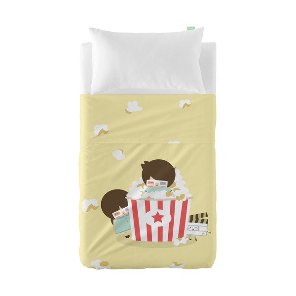 Prześcieradło Happynois Pop Corn, 120x180
