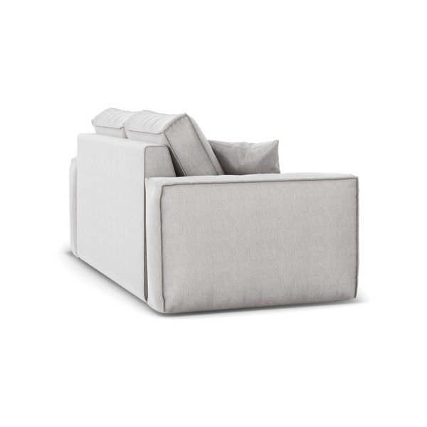 Jasnoszara sofa Cosmopolitan Design Miami, 180 cm-image-3