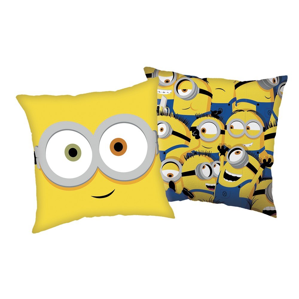 Poduszka dziecięca ø 40 cm Mimoni "Watch me" – Jerry Fabrics