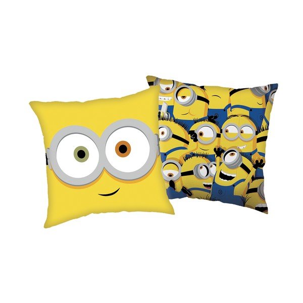 Poduszka dziecięca ø 40 cm Mimoni "Watch me" – Jerry Fabrics
