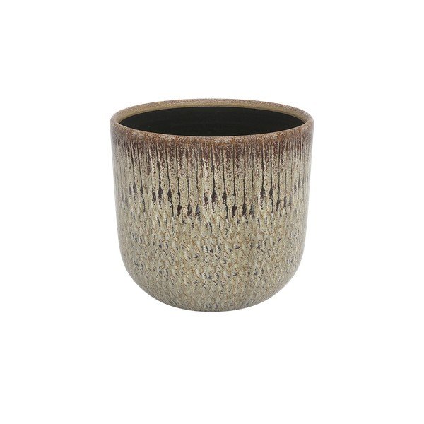 Ceramiczna ręcznie wykonana osłonka na doniczkę ø 23 cm Melissa – Artevasi