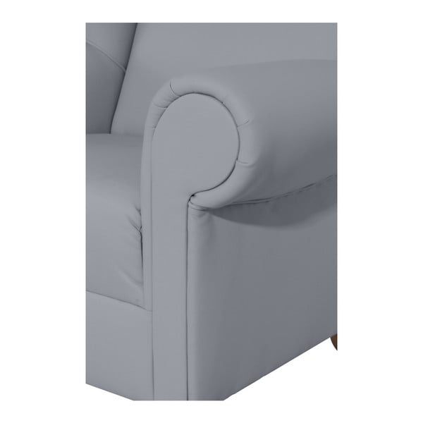 Szary fotel uszak Max Winzer Monarch Gray-image-2