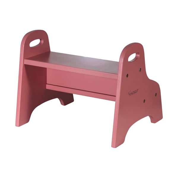 Jasnoczerwony schodek Dusky Pink – Kindsgut-image-3