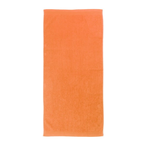 Pomarańczowy ręcznik Artex Delta, 50x100 cm