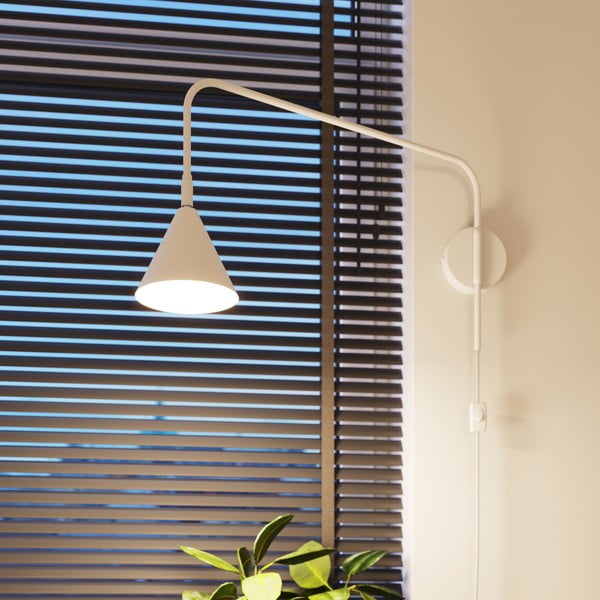 Biały kinkiet do kontaktu Zylo – Sollux-image-1