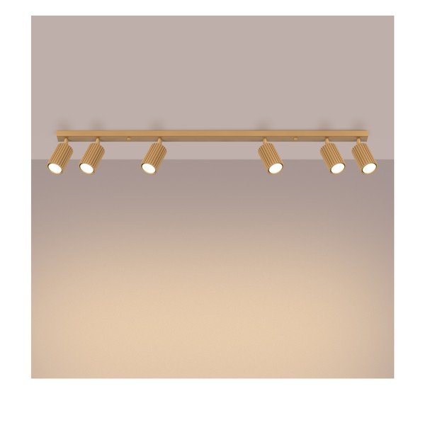 Lampa punktowa w kolorze złota 6,5x117 cm Gleam – Sollux-image-2