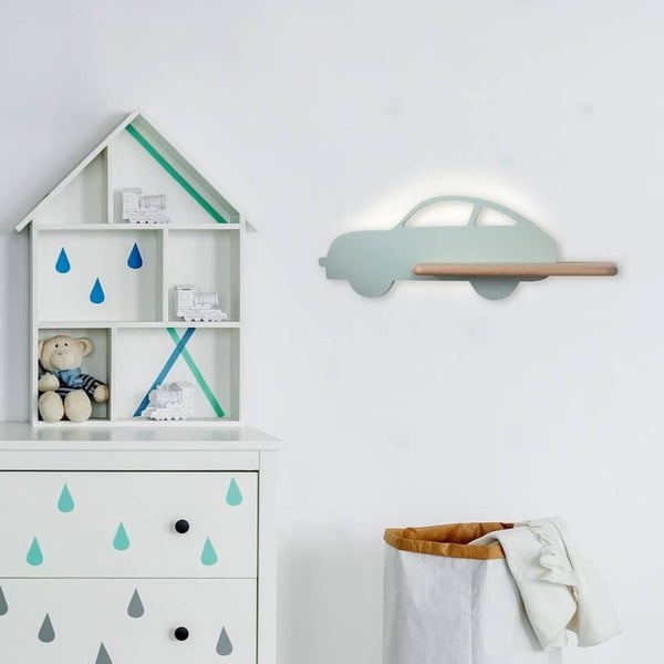 Miętowa lampa dziecięca Car – Candellux Lighting-image-1