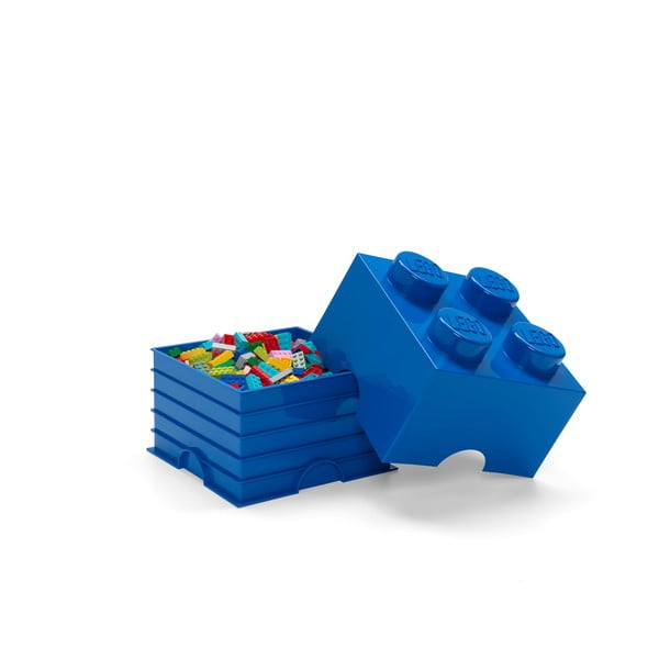 Niebieski pojemnik kwadratowy LEGO®-image-1