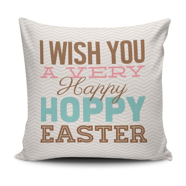 Poszewka na poduszkę Happy Easter, 45x45 cm