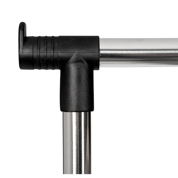 Podwójny wieszak na kółkach na ubrania z regulowaną wysokością Compactor Cleano-image-2