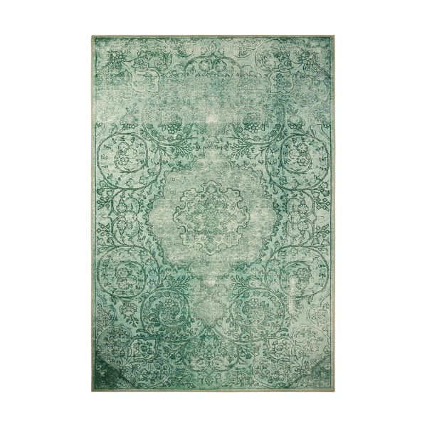 Zielony dywan Ragami Chenile, 200x290 cm