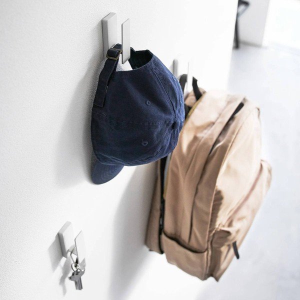 Białe ścienne metalowe haczyki zestaw 3 szt. Tower – YAMAZAKI-image-4