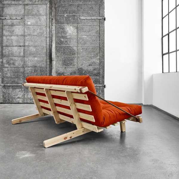 Wielofunkcyjna sofa Karup Jump Natural/Orange-image-4
