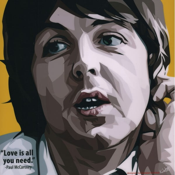 Obraz "Paul McCartney - Love is all you need"