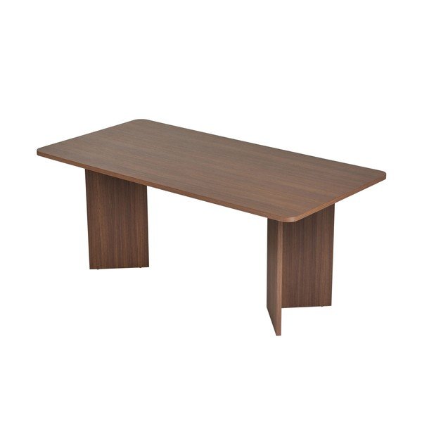 Stół w dekorze orzecha 90x180 cm Linza – Kalune Design-image-3