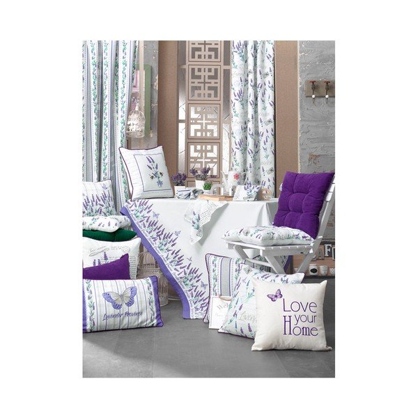 Poszewka na poduszkę Mike & Co. NEW YORK Lavender Pattern, 43x43 cm-image-2