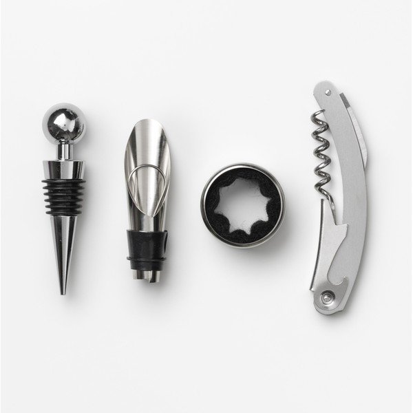 Akcesoria do wina ze stali nierdzewnej The Essentials Wine Tools – Printworks