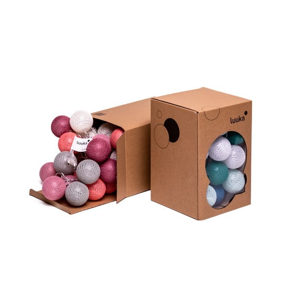 Brązowa girlanda świetlna LED, 15 lampek-image-2