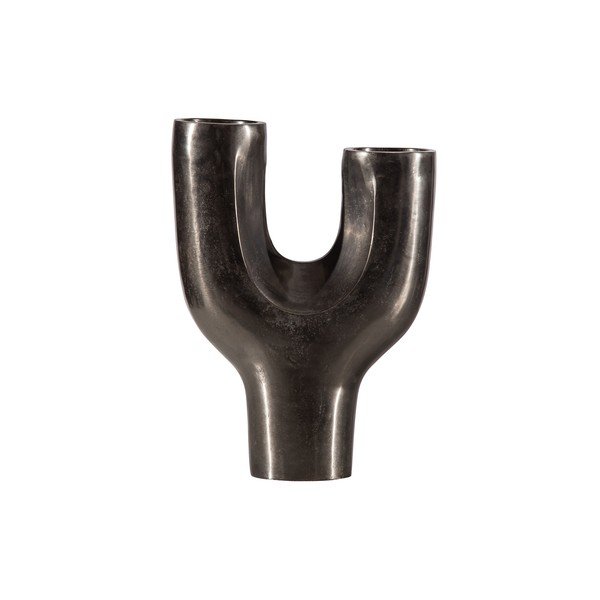 Czarny metalowy świecznik WOOOD Don Y-image-1