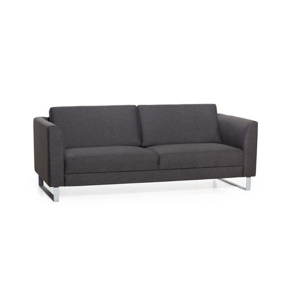 Antracytowa sofa 3-osobowa Scandic Geneve-image-1