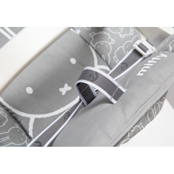 Szara wkładka do krzesełka do karmienia Miffy – Roba-image-1