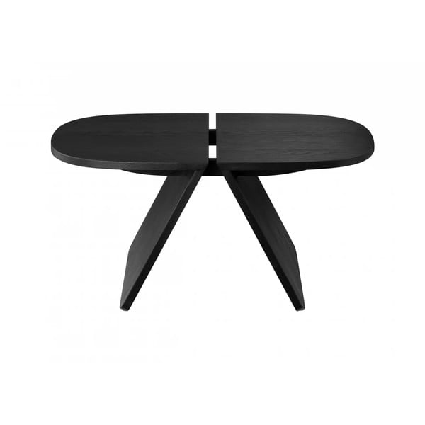 Czarny stolik z litego drewna dębowego 43x80 cm Avio – Blomus