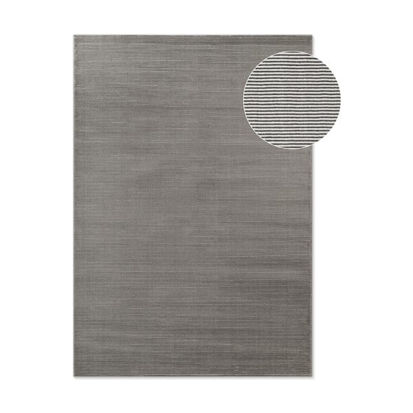 Antracytowo-kremowy dywan 200x280 cm Perles Dolomite – Elle Decoration