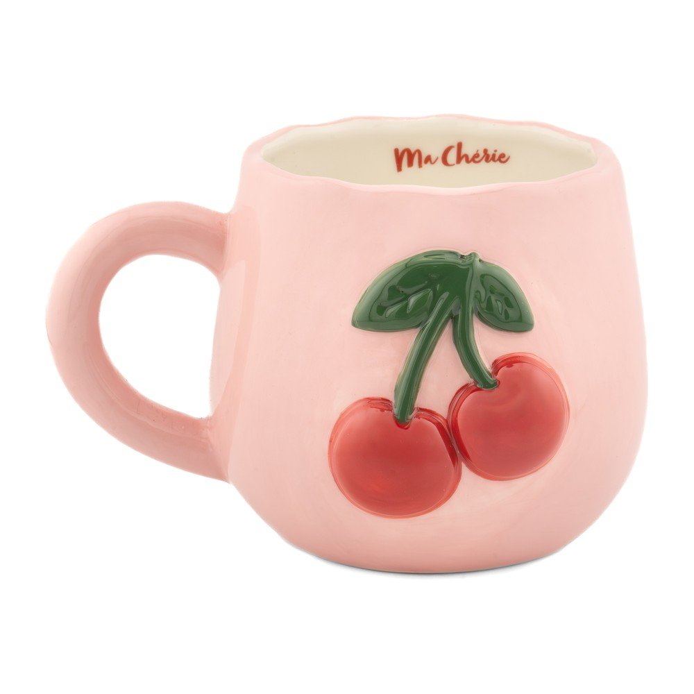 Jasnoróżowy kubek Cherry – Sass & Belle