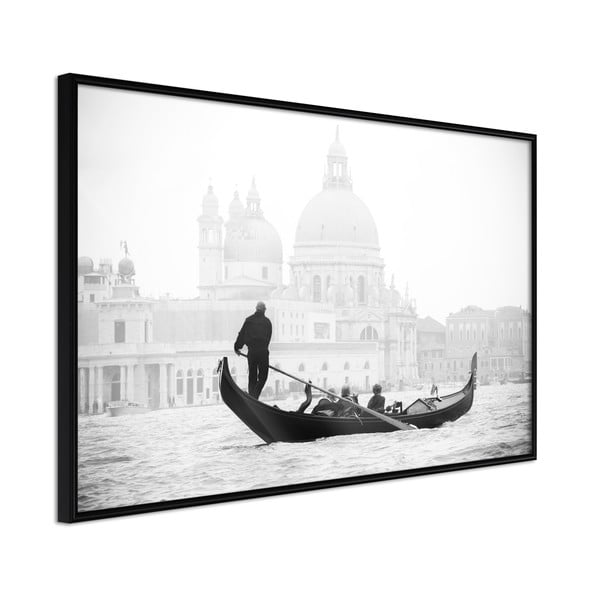 Plakat w ramie Artgeist Symbols of Venice, 60x40 cm