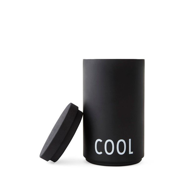 Czarny pojemnik chłodzący Design Letters Bucket-image-2