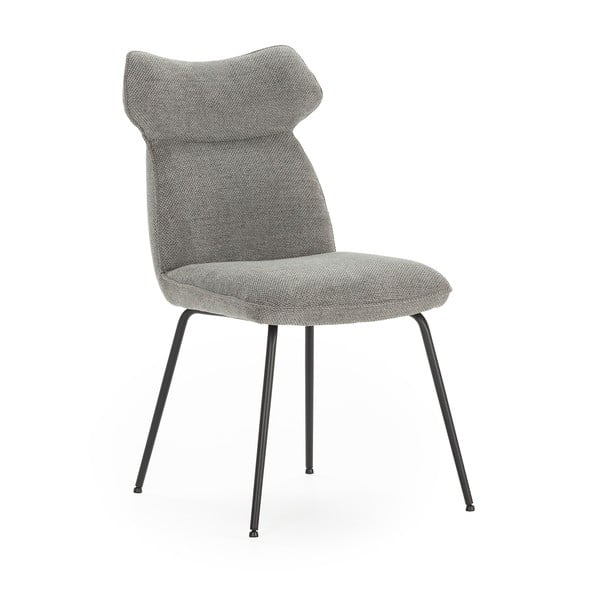Szare krzesła zestaw 2 szt. Dara – Marckeric