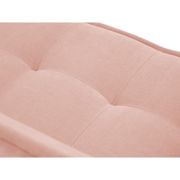 Różowa sofa 240 cm Mike – Micadoni Home-image-1