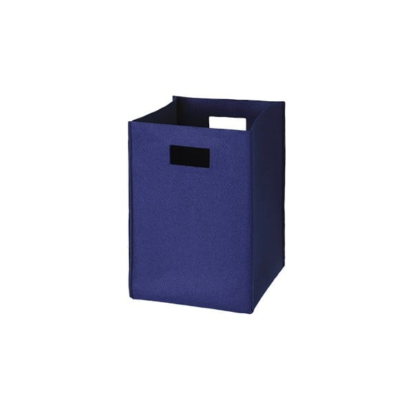Filcowe pudełko 36x25 cm, ciemnoniebieskie