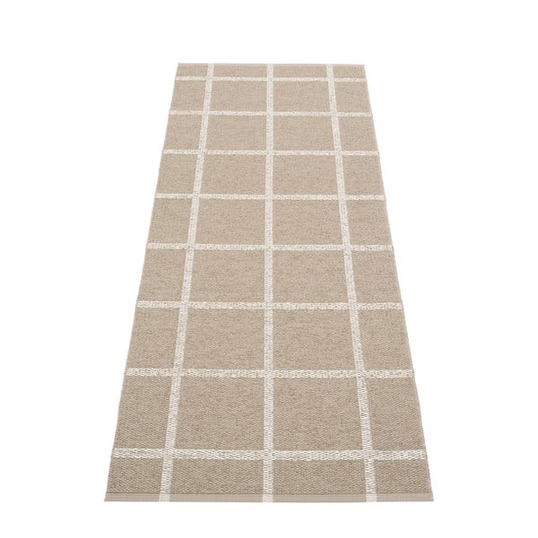 Beżowy chodnik odpowiedni na zewnątrz 70x225 cm Ada Dark Linen – Pappelina