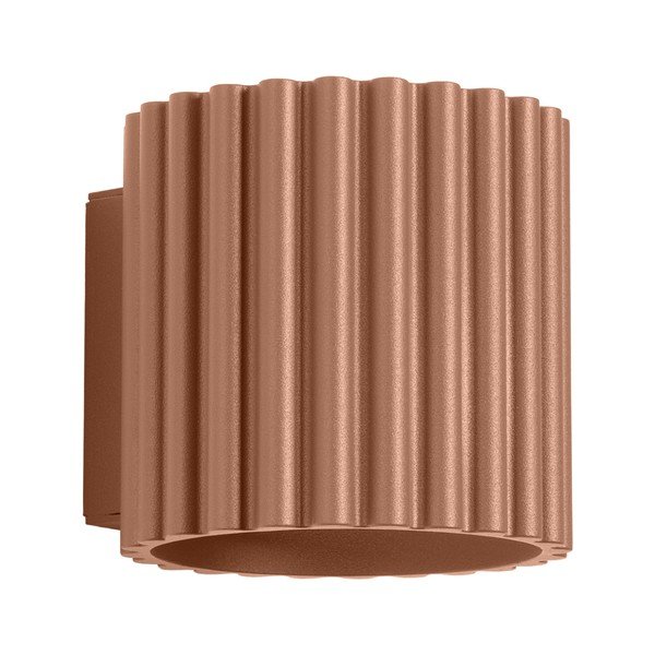 Jasnobrązowy kinkiet ø 10 cm Zora – Sollux