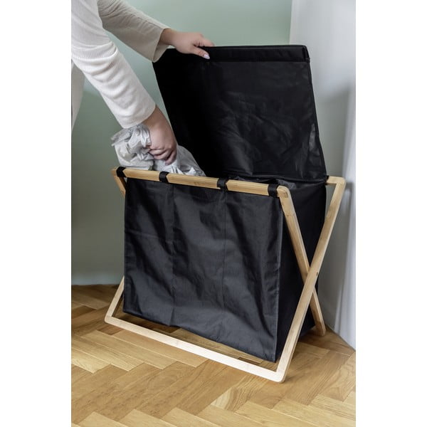 Tekstylny kosz na pranie 93 l Ecori – Wenko-image-2