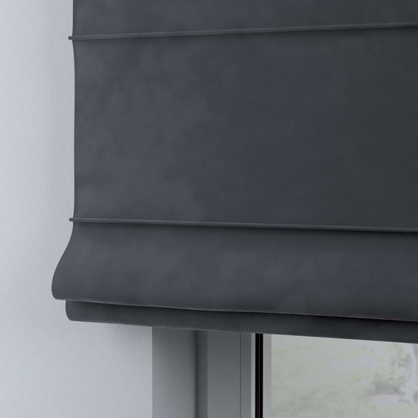 Szara roleta rzymska 170x100 cm Posh Velvet – Yellow Tipi-image-4